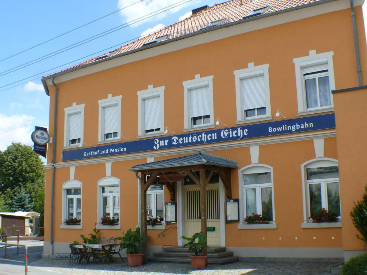 Hotel Zur deutschen Eiche Großschönau Exterior foto